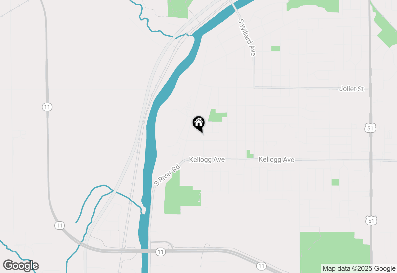 Map of 1844 Garden Drive, Janesville, WI 53546