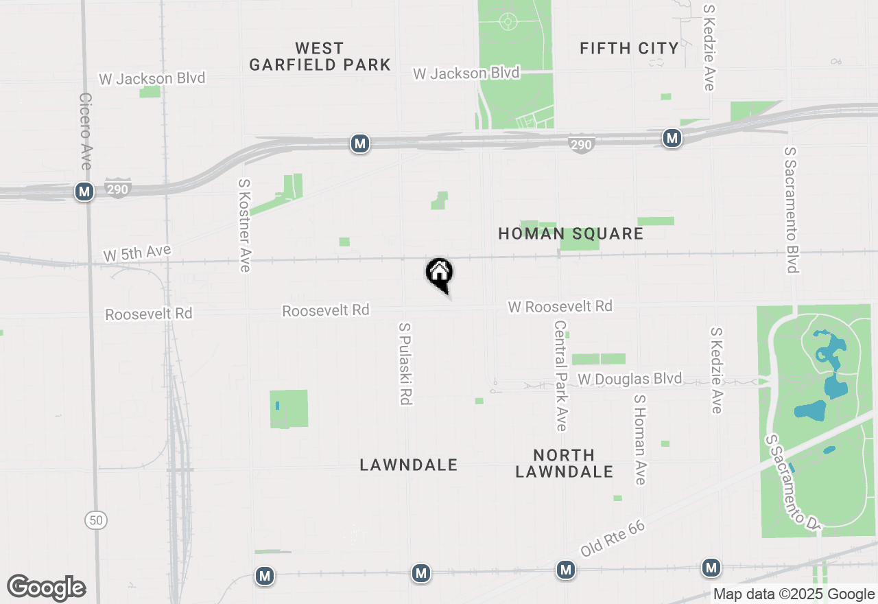 Map of 3900 W Roosevelt Road, Chicago, IL 60624