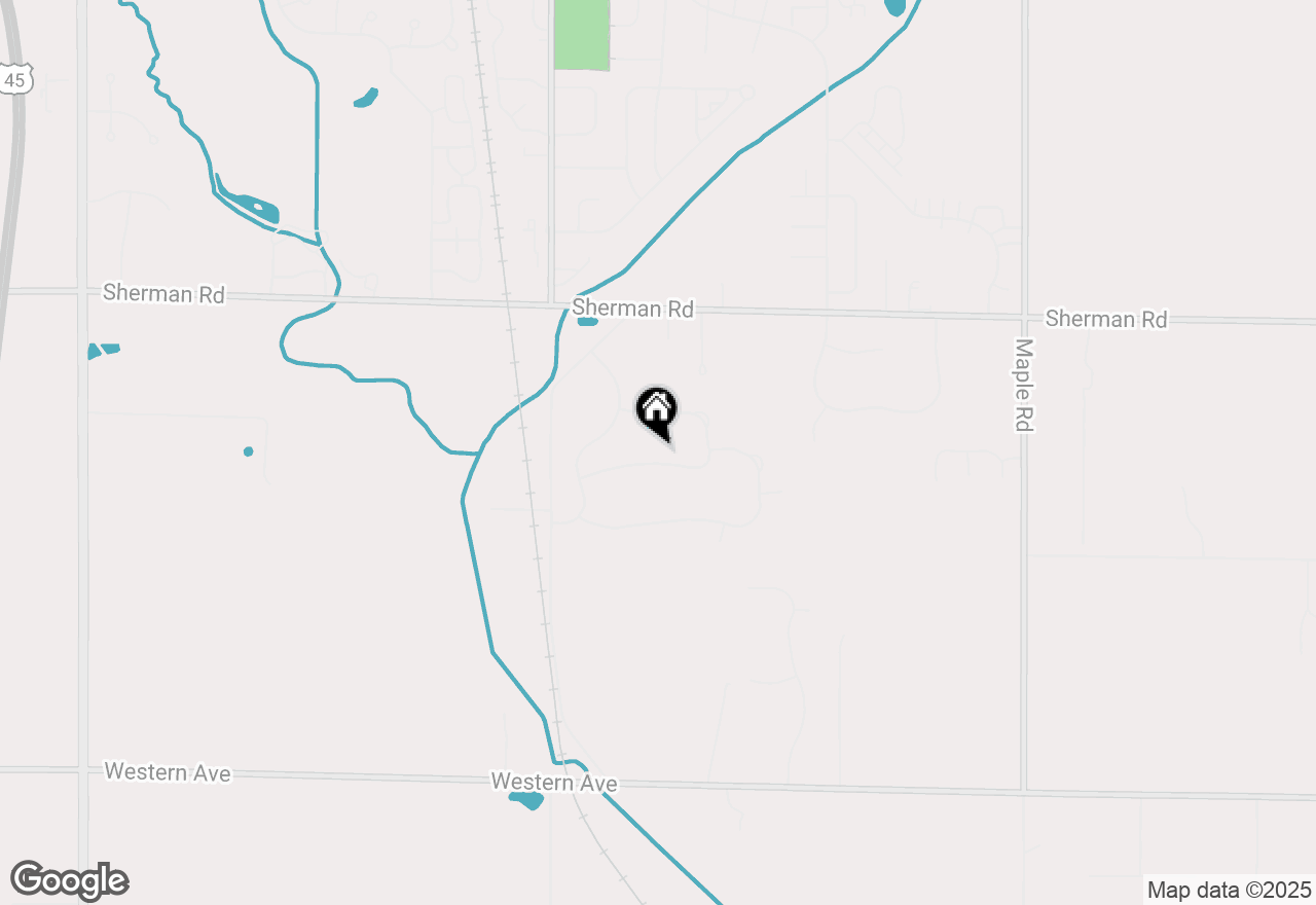 Map of 2275 Brookside Dr, Jackson, WI 53037