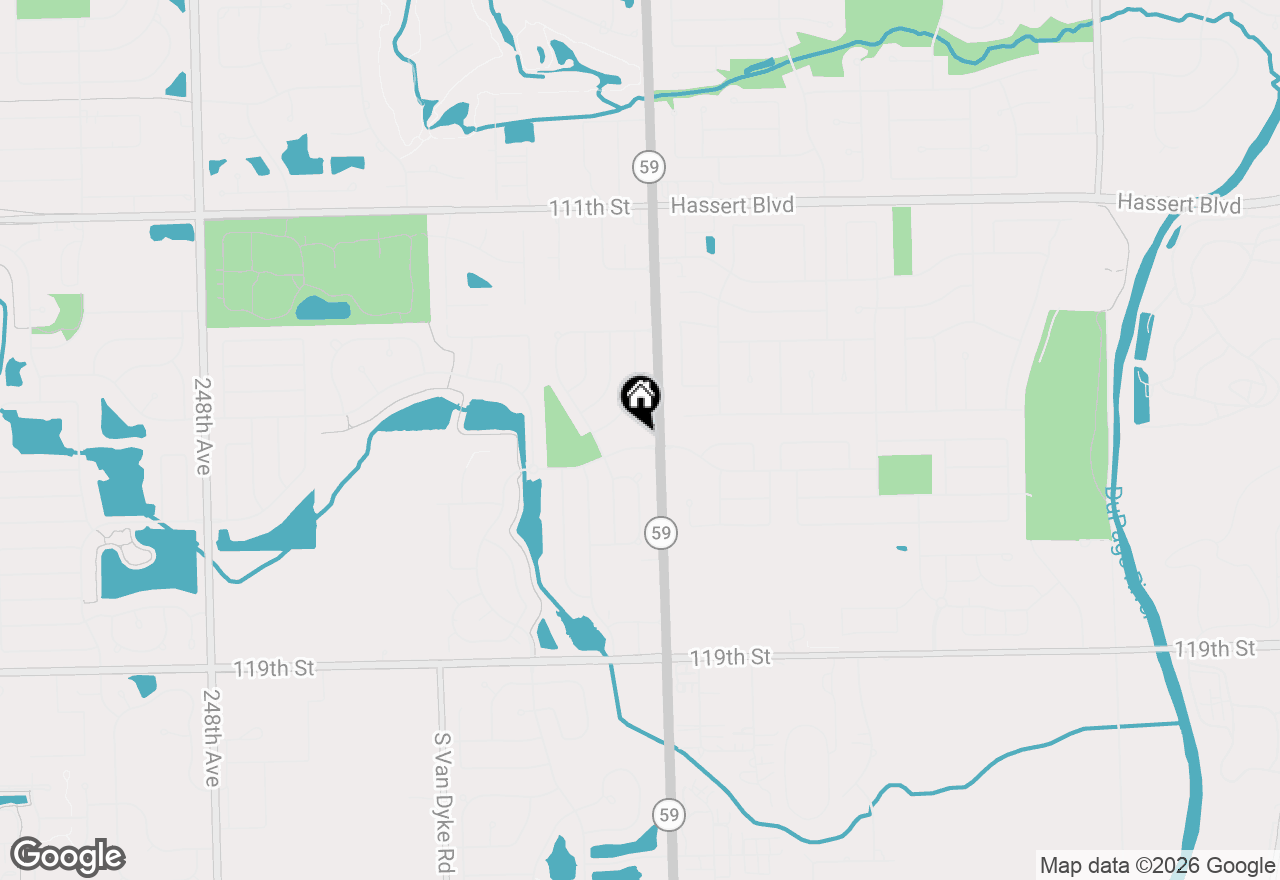 Map of 24024 W Champion Drive, Plainfield, IL 60585