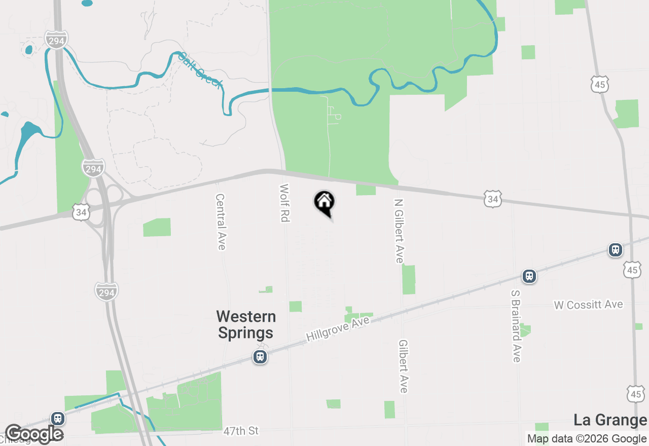 Map of 3946 Howard Avenue, Western Springs, IL 60558