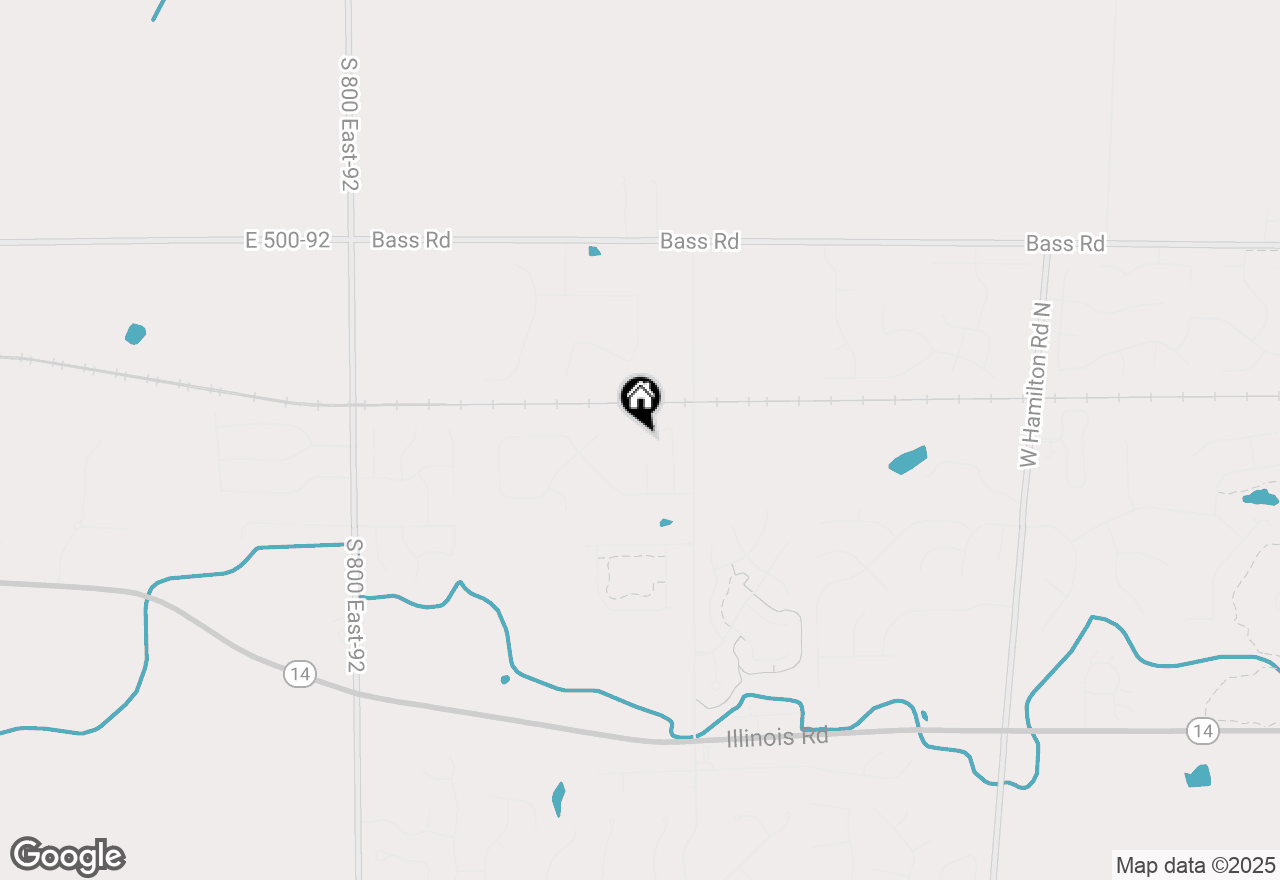 Map of 14385 Rimini Cove, Fort Wayne, IN 46814