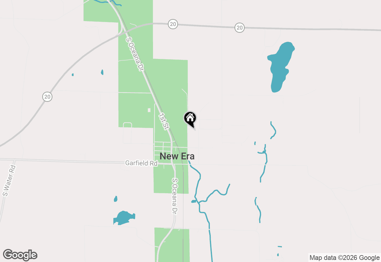 Map of 4614 Elm Street, New Era, MI 49446