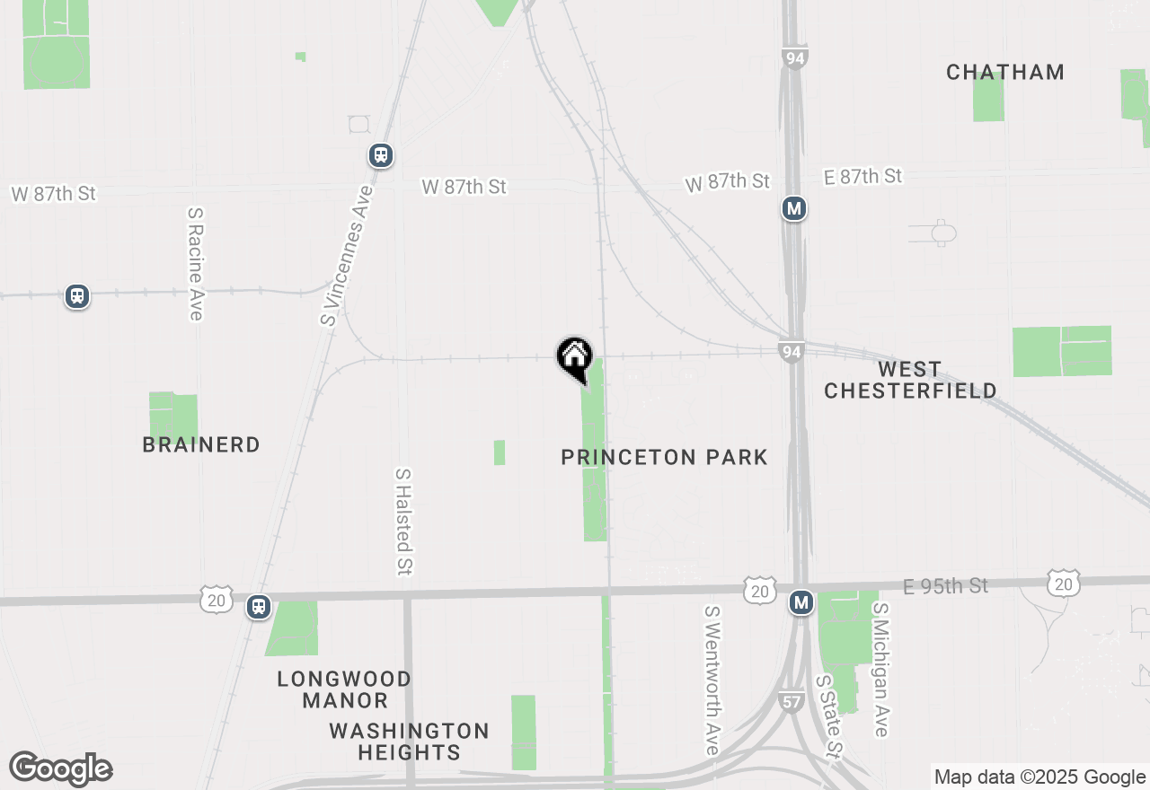 Map of 9106 S Eggleston Avenue, Chicago, IL 60620