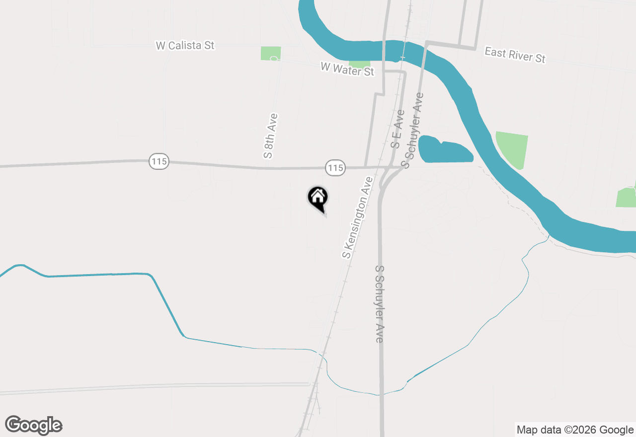 Map of 1532 S 5th Avenue, Kankakee, IL 60901