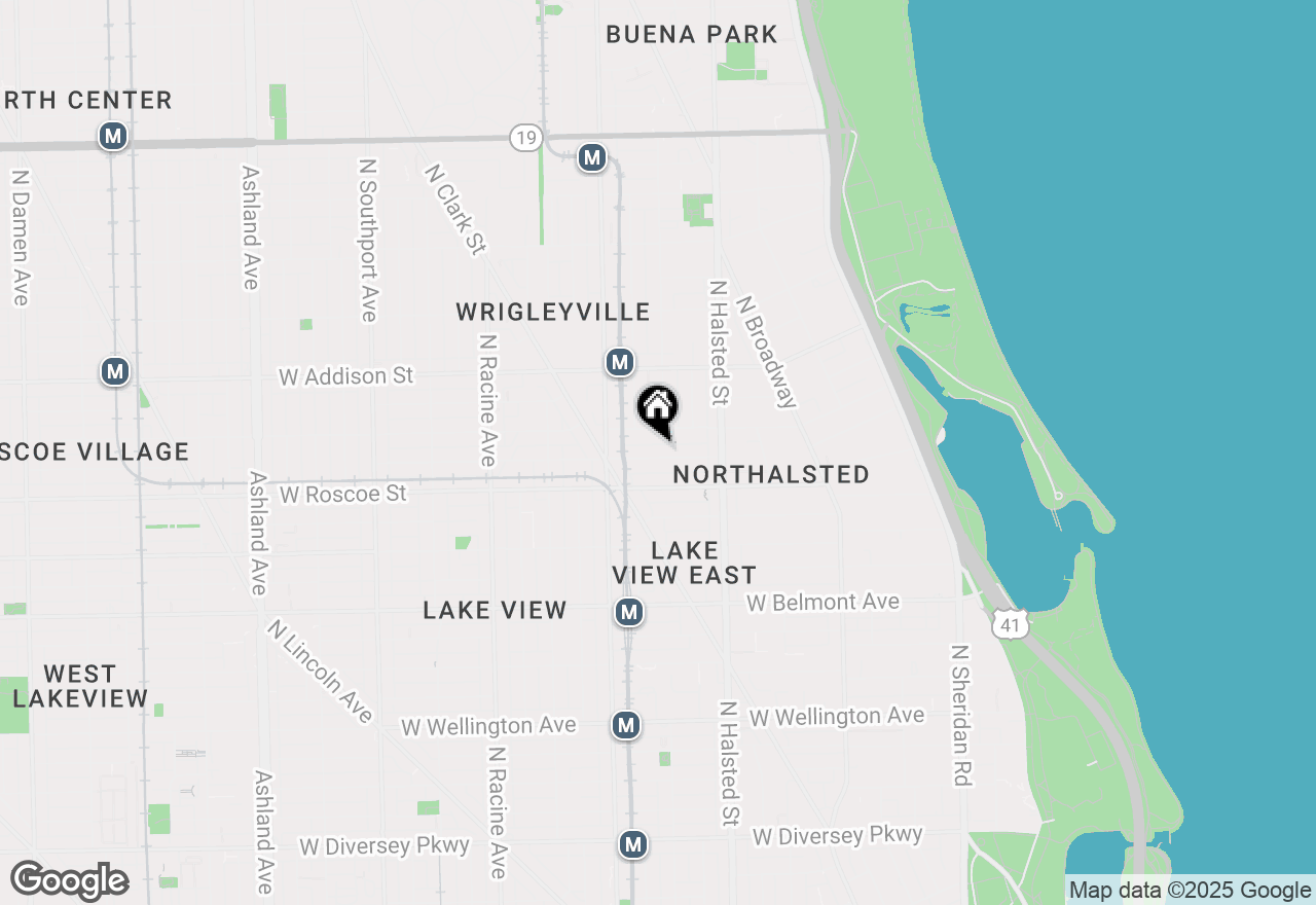 Map of 902 W Newport Avenue, Chicago, IL 60657