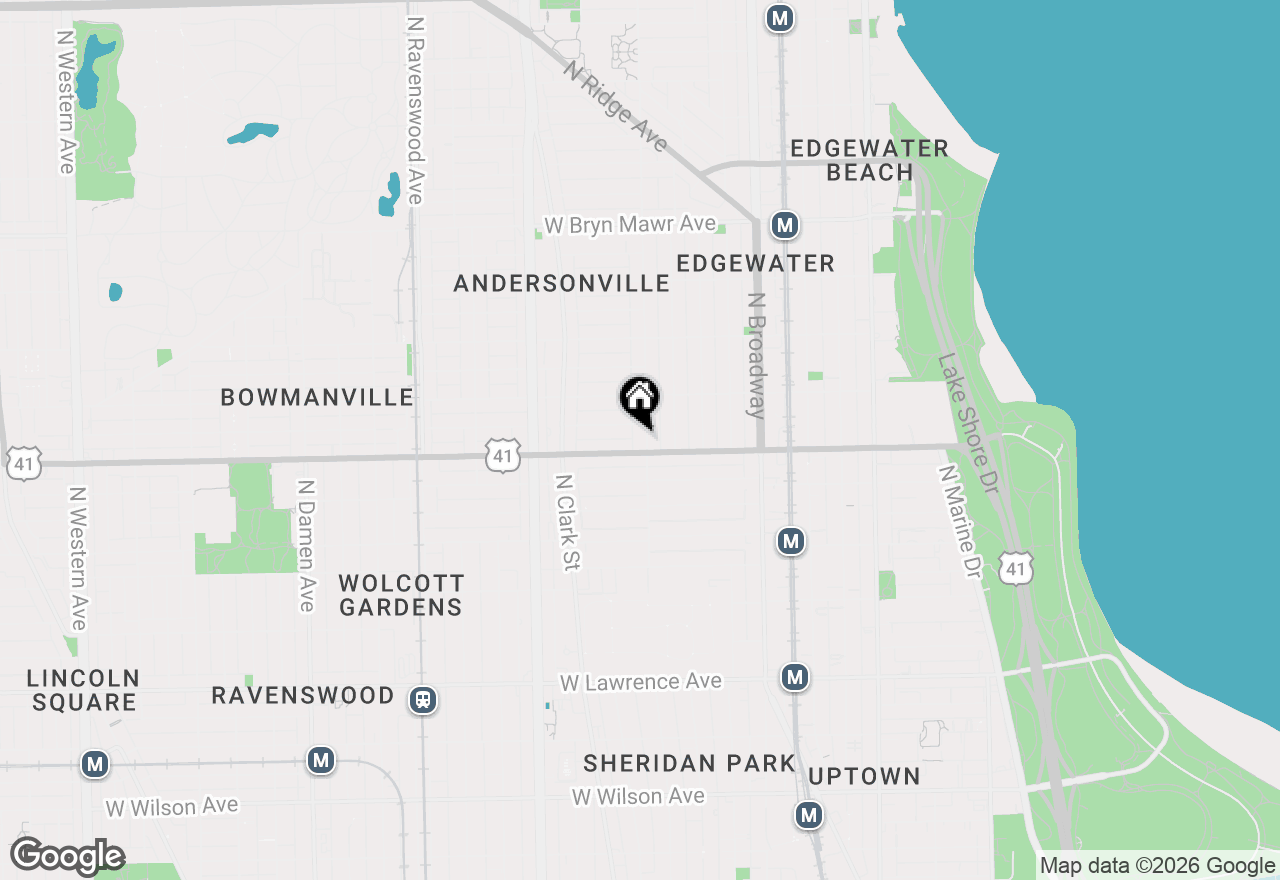 Map of 5210 N Glenwood Avenue, Chicago, IL 60640