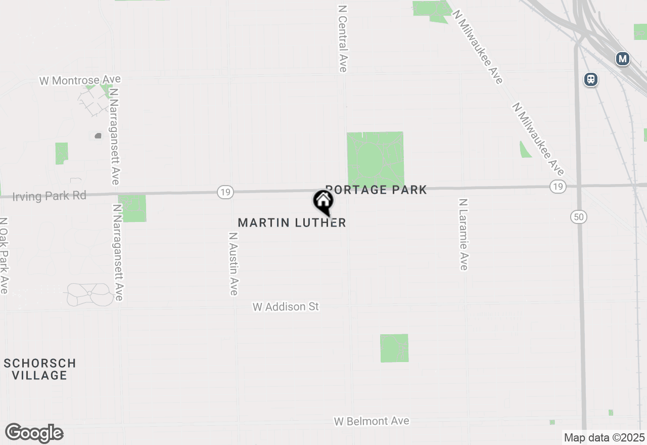 Map of 5653 W Byron Street, Chicago, IL 60634
