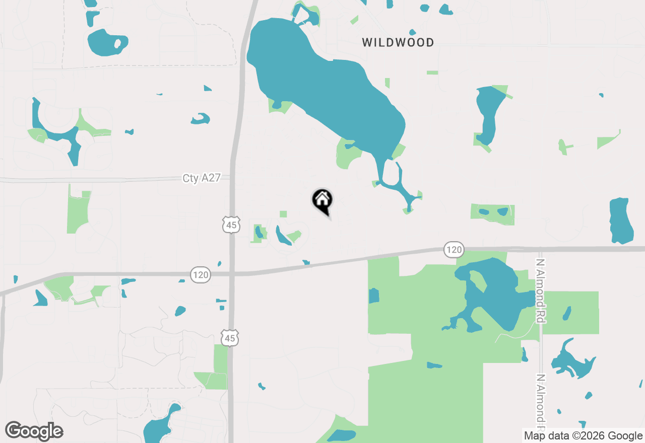 Map of 32988 N Meadow Road, Grayslake, IL 60030