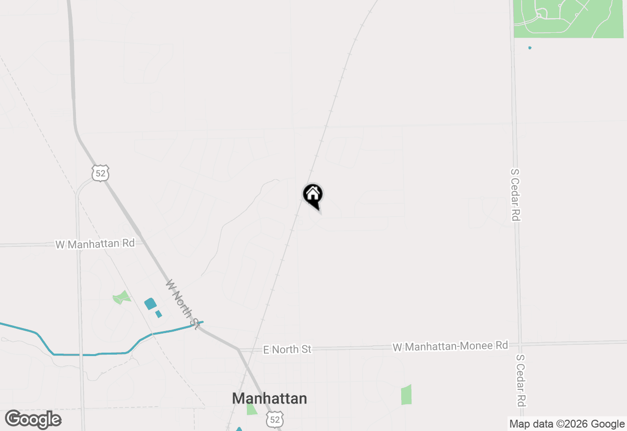 Map of 15157 W Quincy Circle, Manhattan, IL 60442