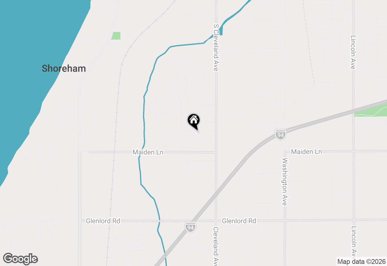 Map of 1830 Nash Drive, St. Joseph, MI 49085