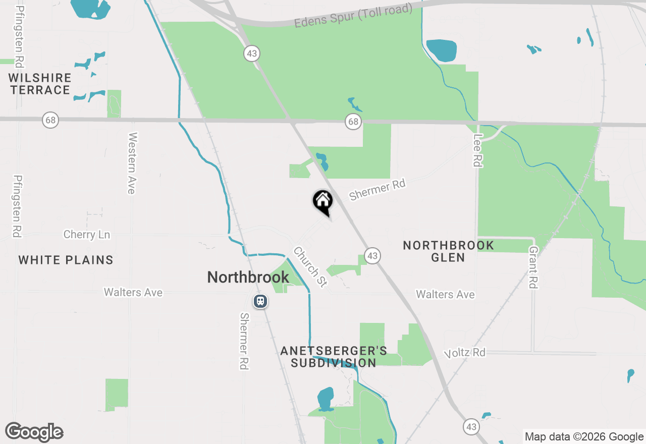 Map of 1181 Shermer Road, Northbrook, IL 60062
