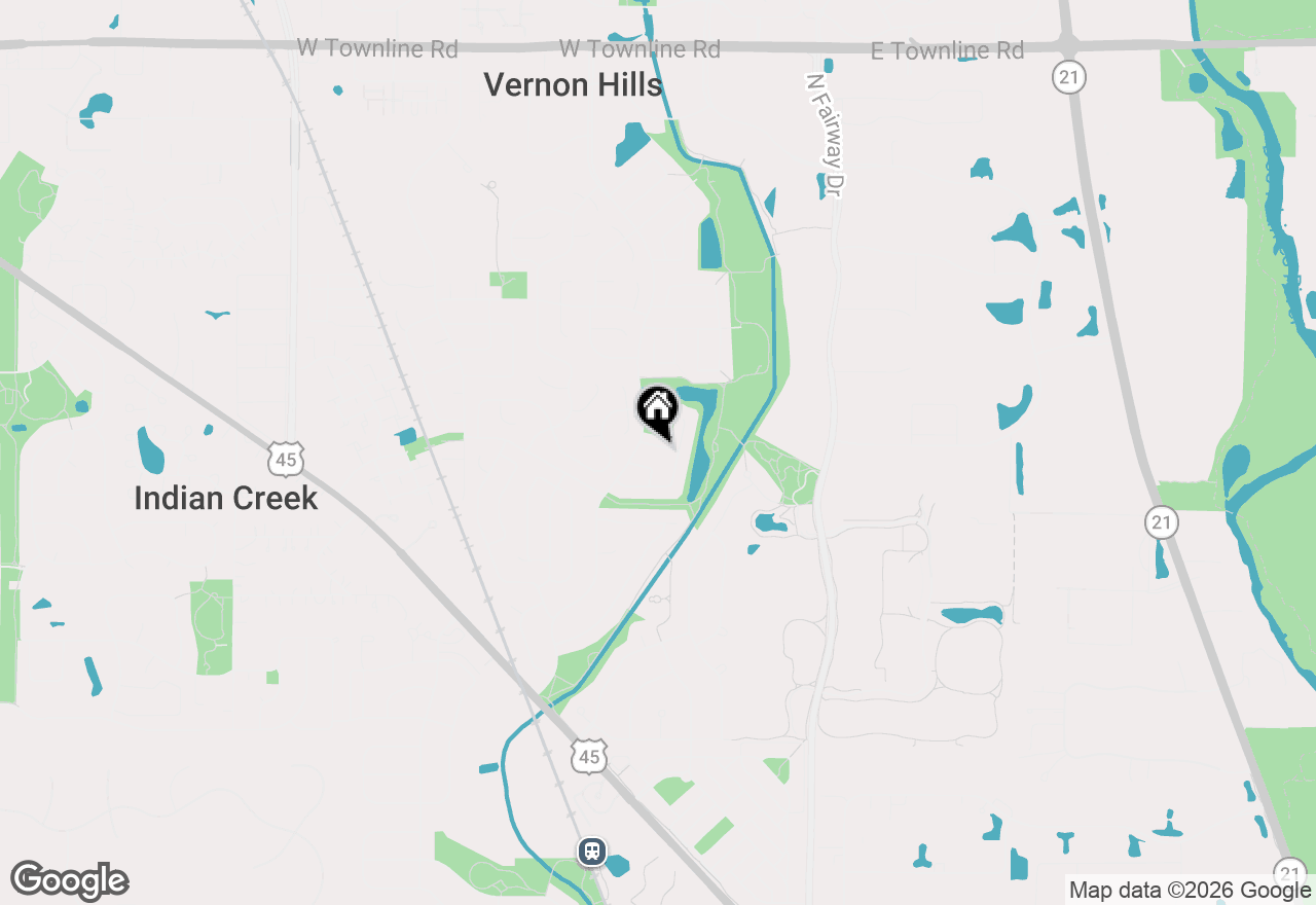 Map of 5 Keswick Lane, Vernon Hills, IL 60061