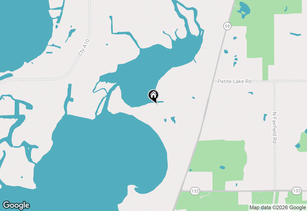 Map of 25402 W Dering Lane, Lake Villa, IL 60046