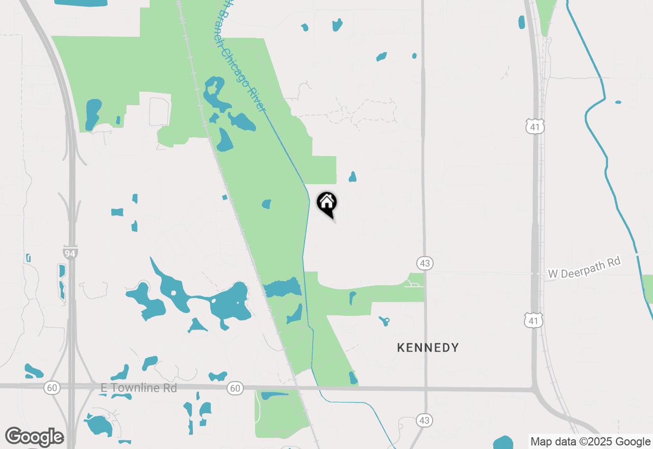 Map of 567 Lexington Drive, Lake Forest, IL 60045