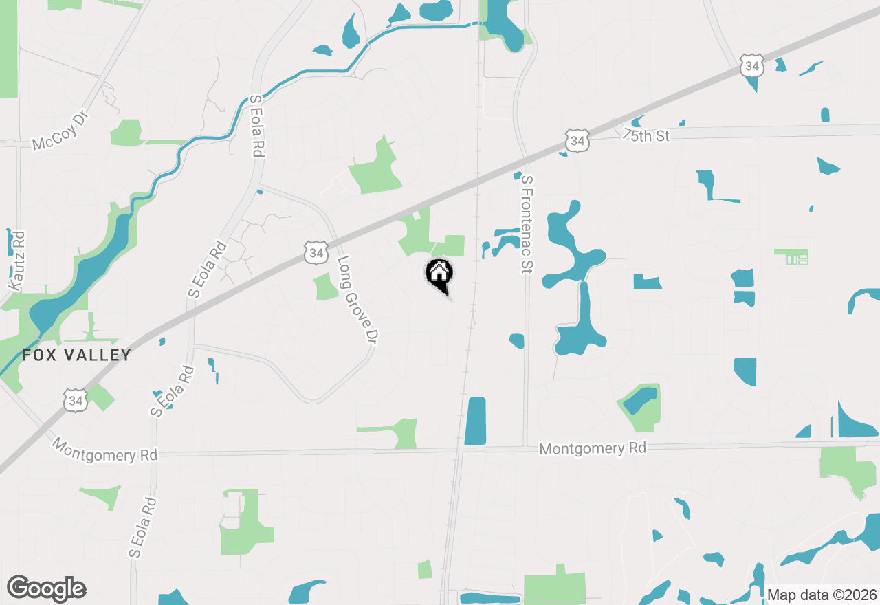 Map of 3287 Rumford Court, Aurora, IL 60504