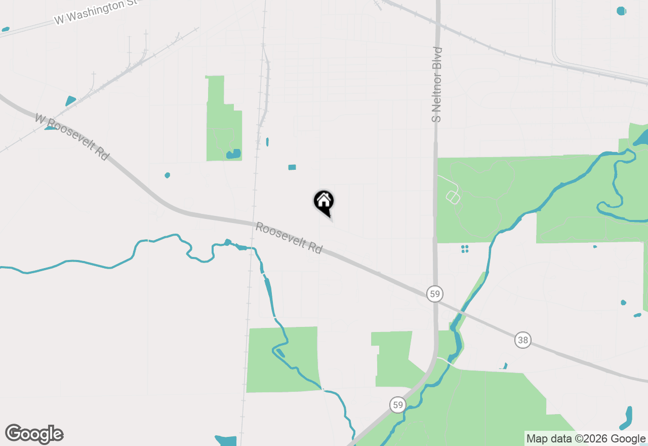 Map of 1105 Joliet Street, West Chicago, IL 60185