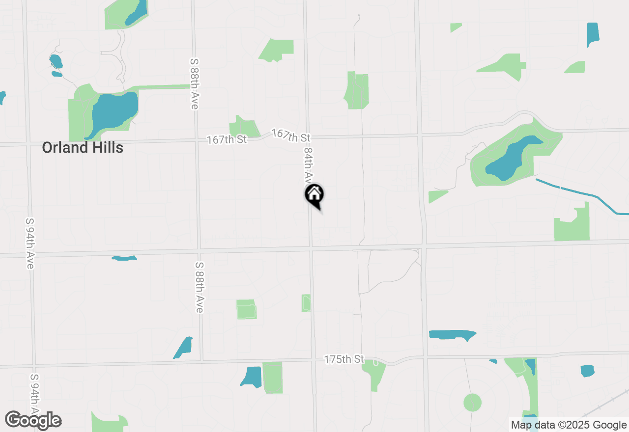 Map of 16933 84th Avenue, Tinley Park, IL 60477