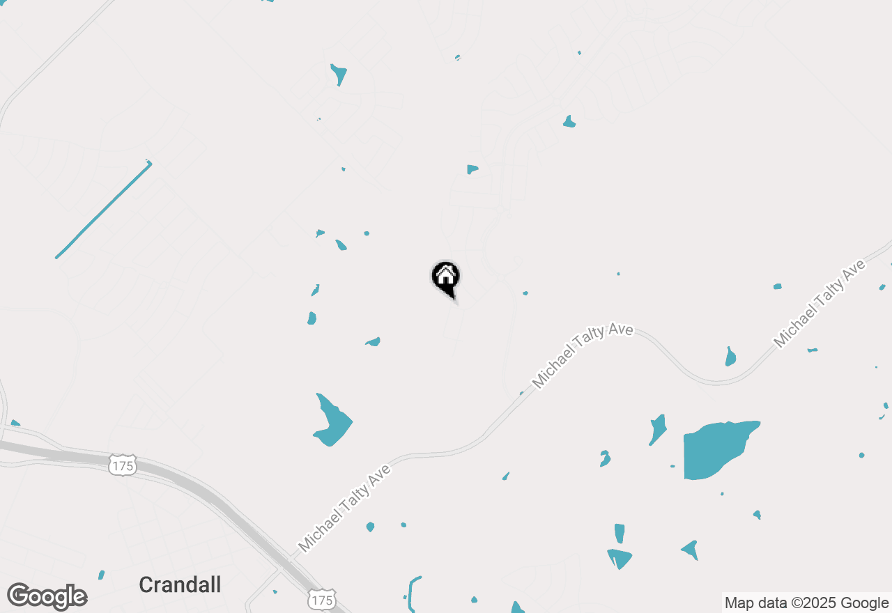 Map of 2318 Bellewood Court, Crandall, TX 75114