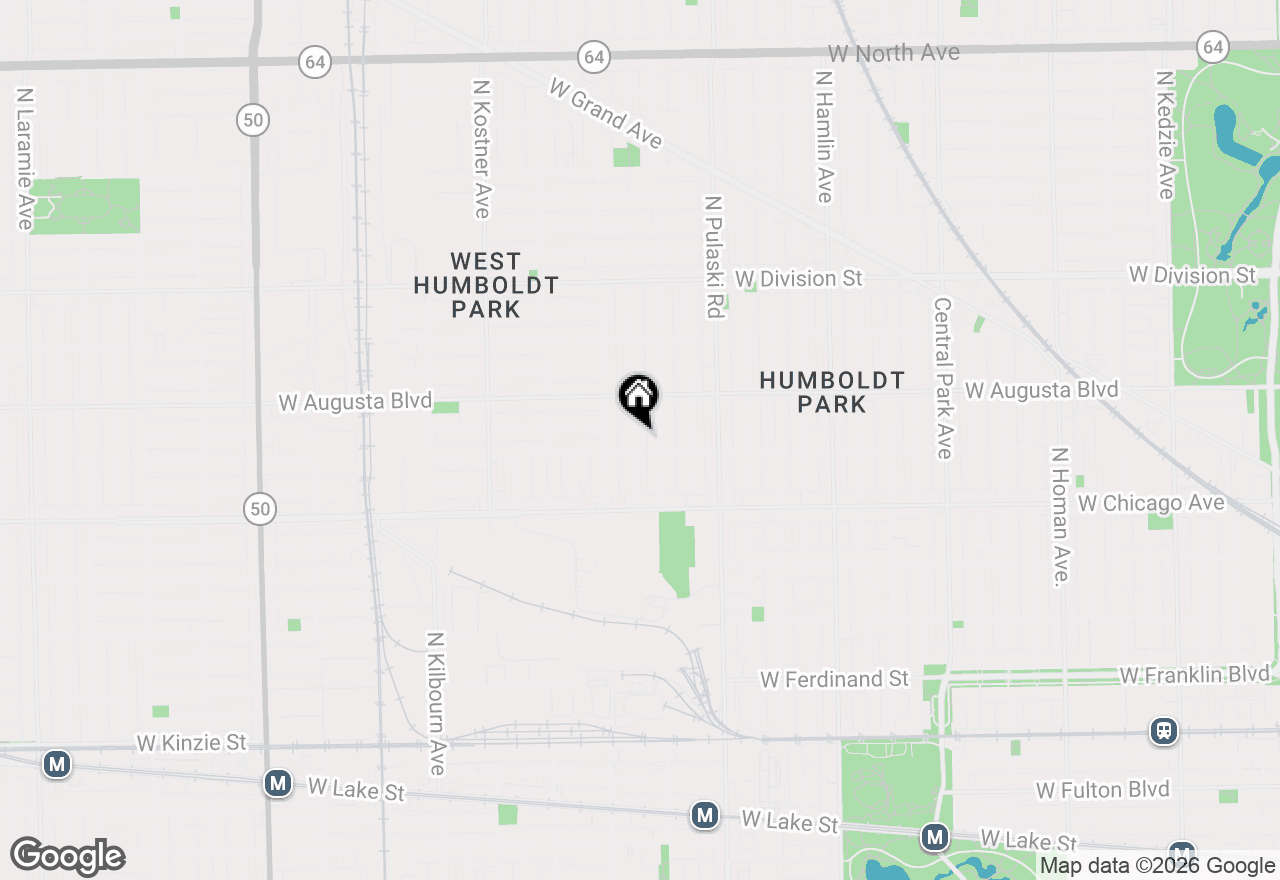 Map of 913 N Kedvale Avenue, Chicago, IL 60651