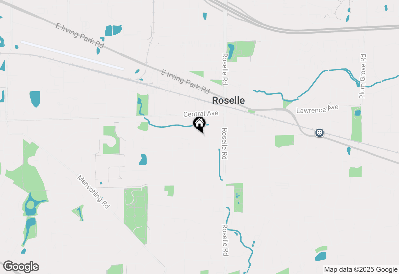 Map of 106 W Maple Avenue, Roselle, IL 60172