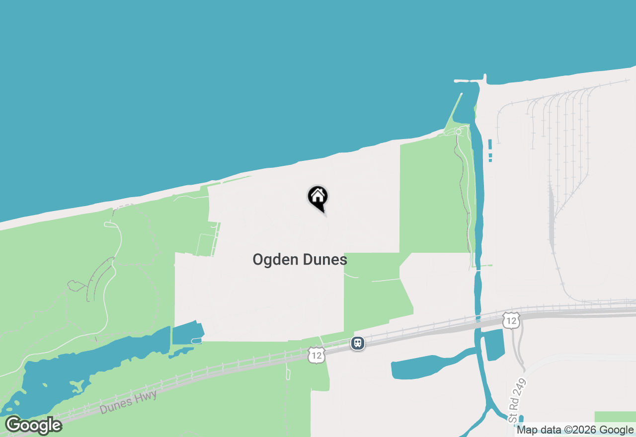 Map of 14 Beach Lane Court, Ogden Dunes, IN 46368