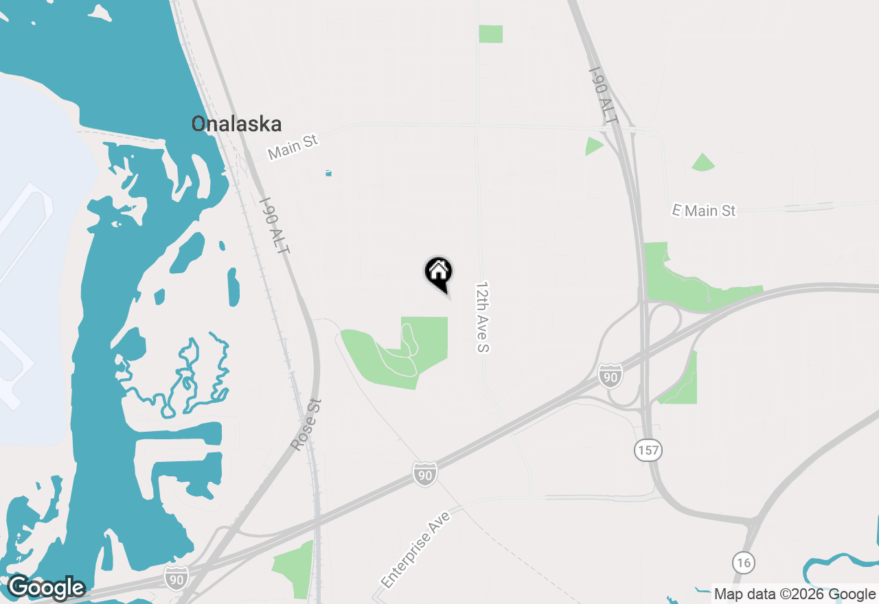 Map of 1023 Lincoln St, Onalaska, WI 54650