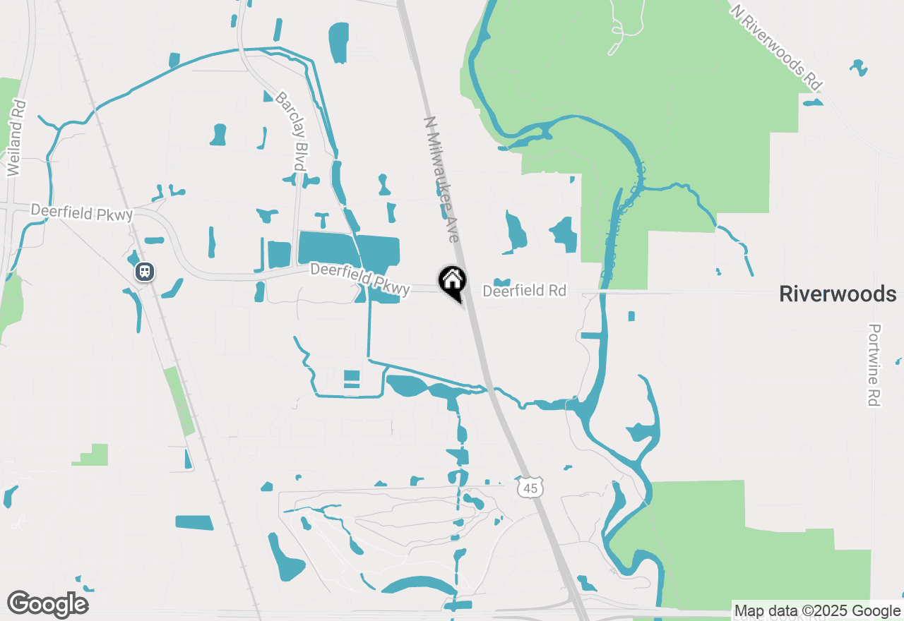 Map of 20938 N Ash Street, Deerfield, IL 60015