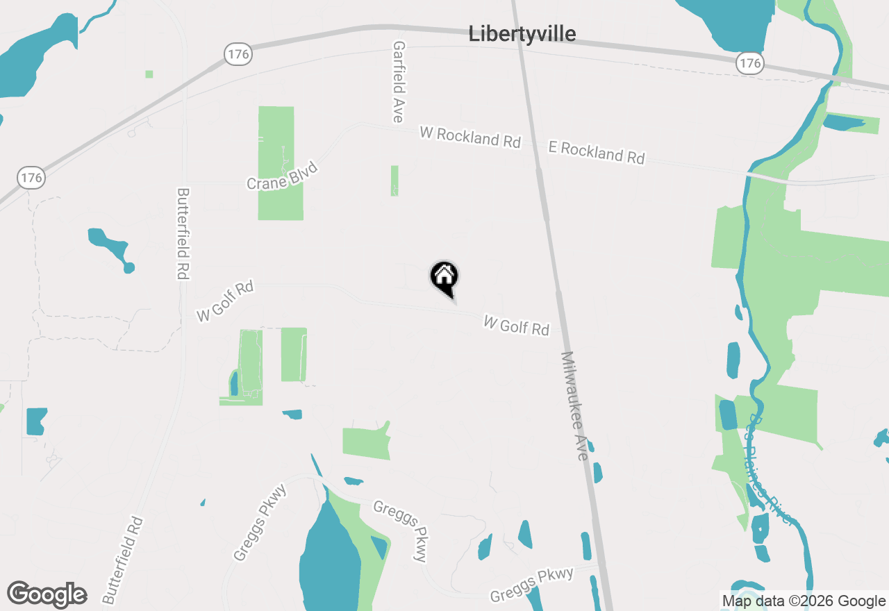 Map of 831 Garfield Avenue #C, Libertyville, IL 60048