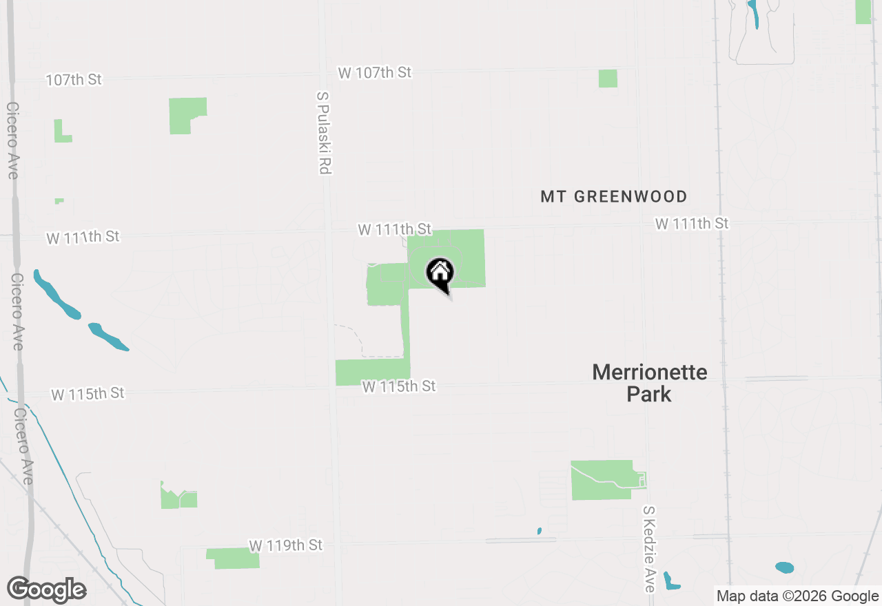 Map of 3710 W 113th Street, Chicago, IL 60655