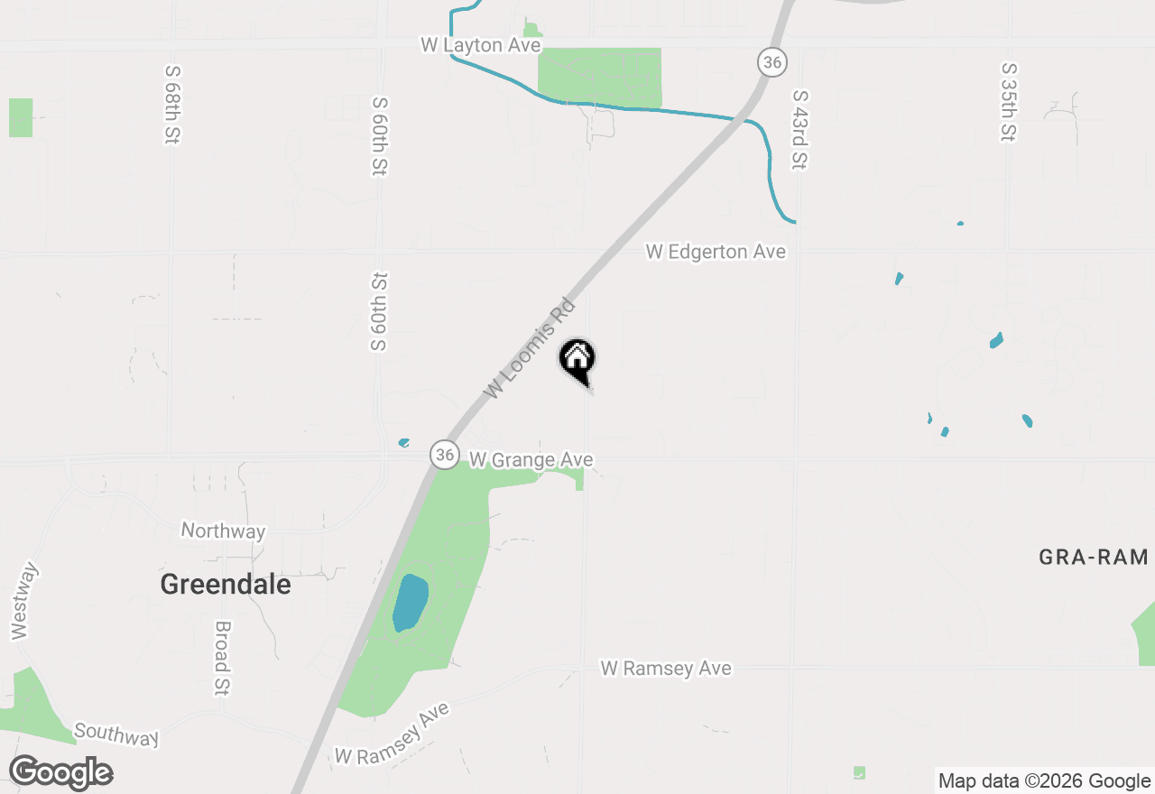 Map of 5389 S 51st St, Greendale, WI 53129
