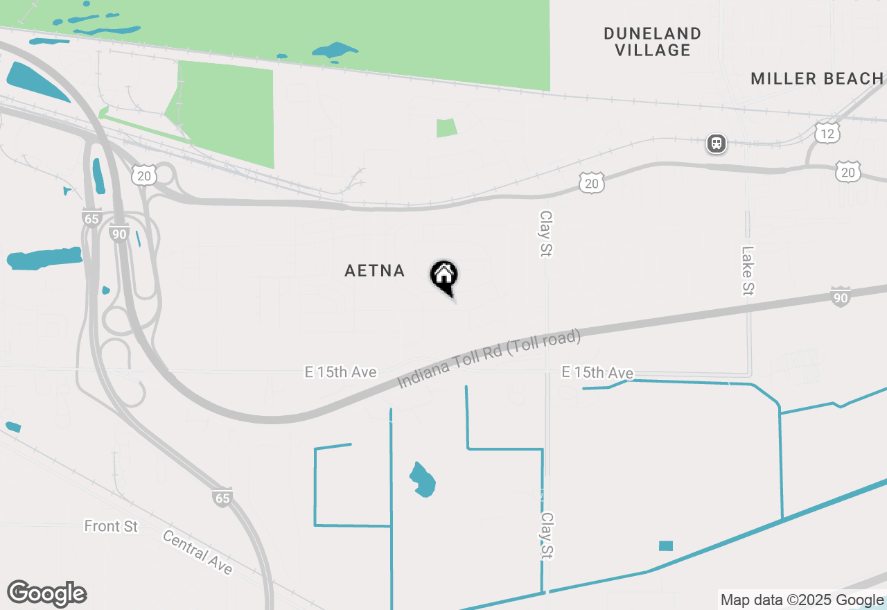 Map of 4216 E 13th Avenue, Gary, IN 46403