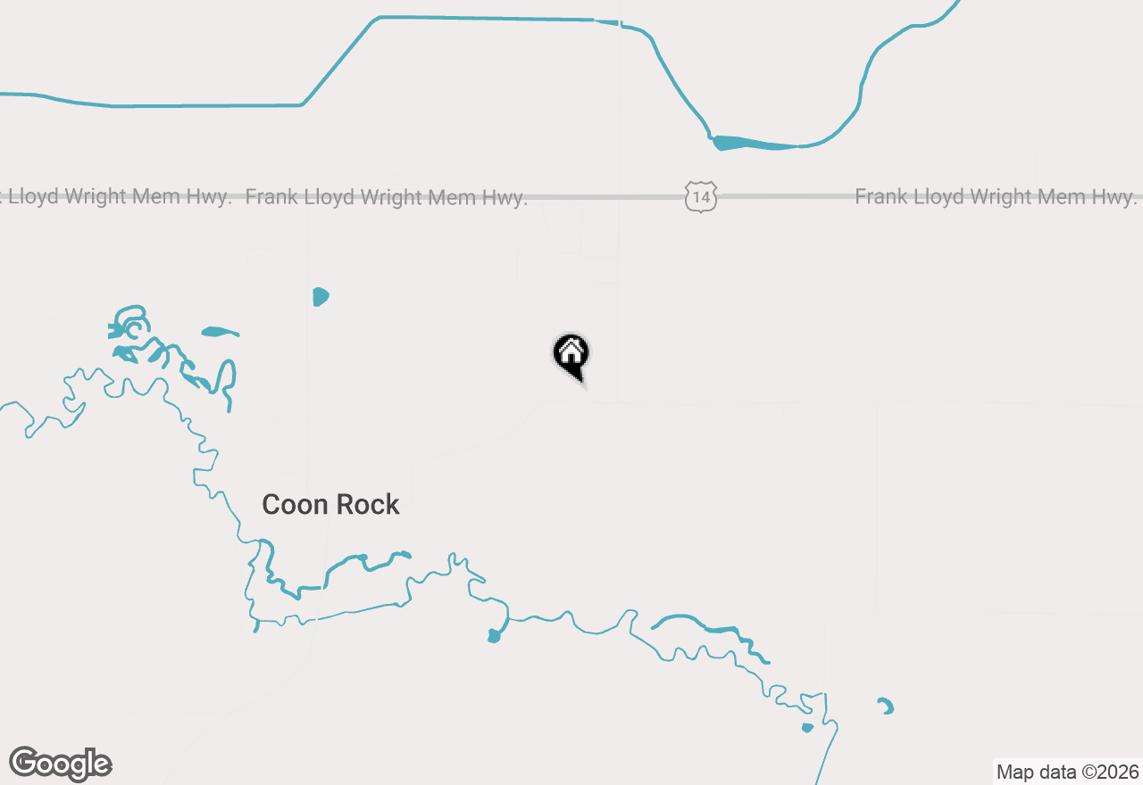 Map of 6874 Demby Road, Arena, WI 53503