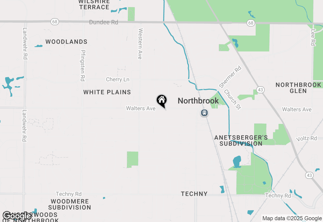 Map of 2223 Walters Avenue, Northbrook, IL 60062