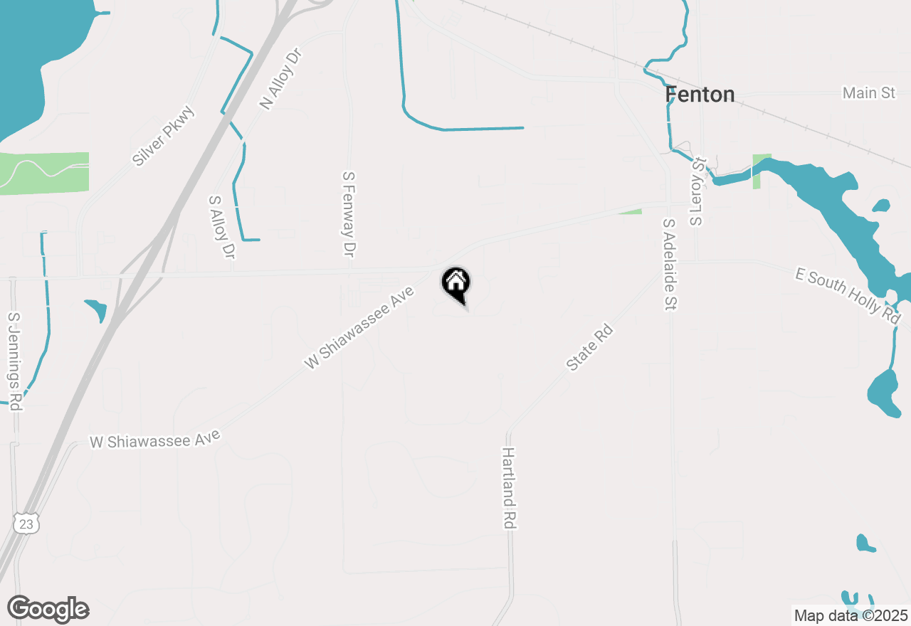 Map of 881 Whisperwood Trail, Fenton, MI 48430