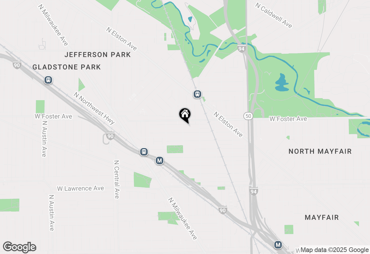 Map of 5152 W Winona Street, Chicago, IL 60630