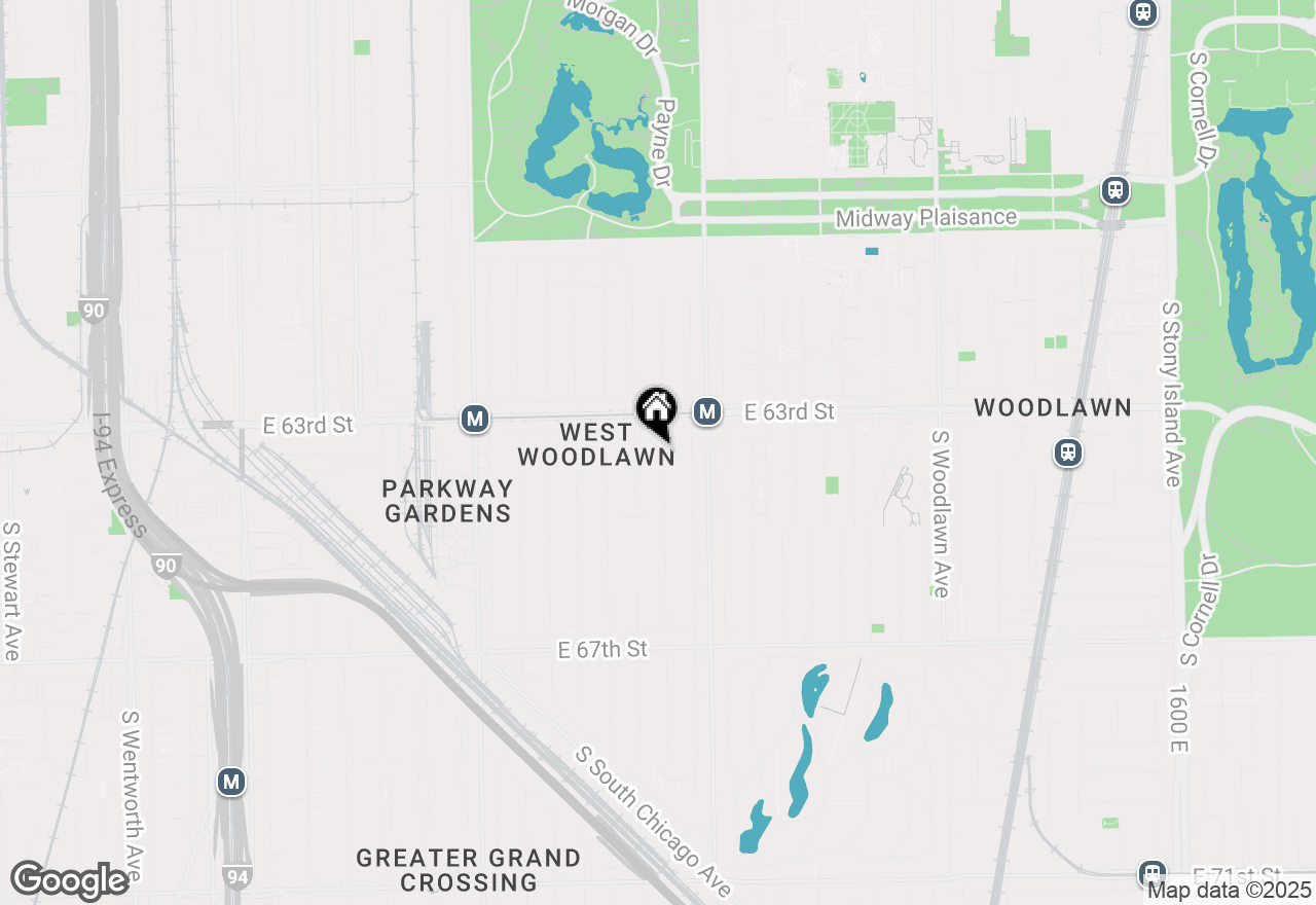 Map of 6341 S Langley Avenue, Chicago, IL 60637