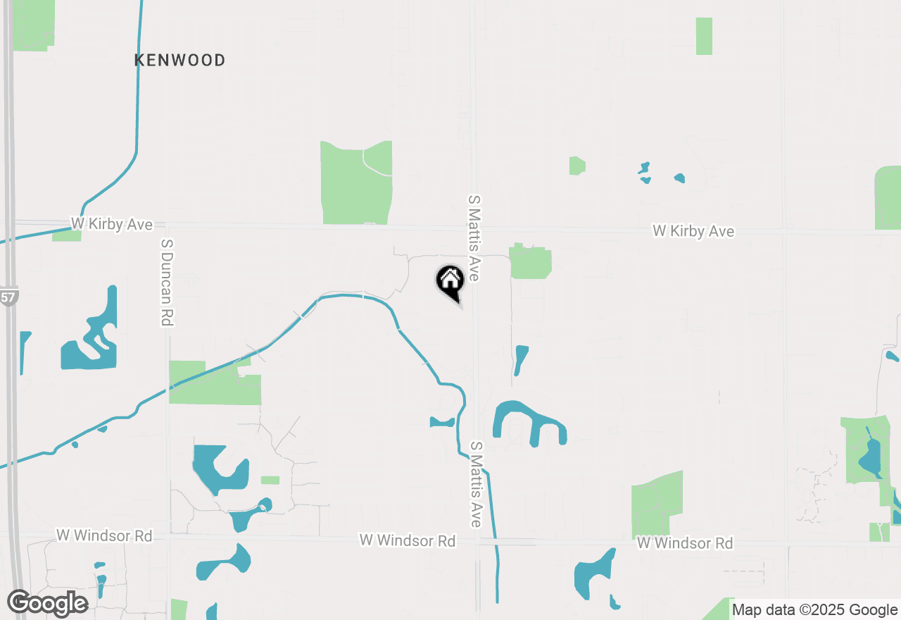 Map of 1812 Broadmoor Drive, Champaign, IL 61821