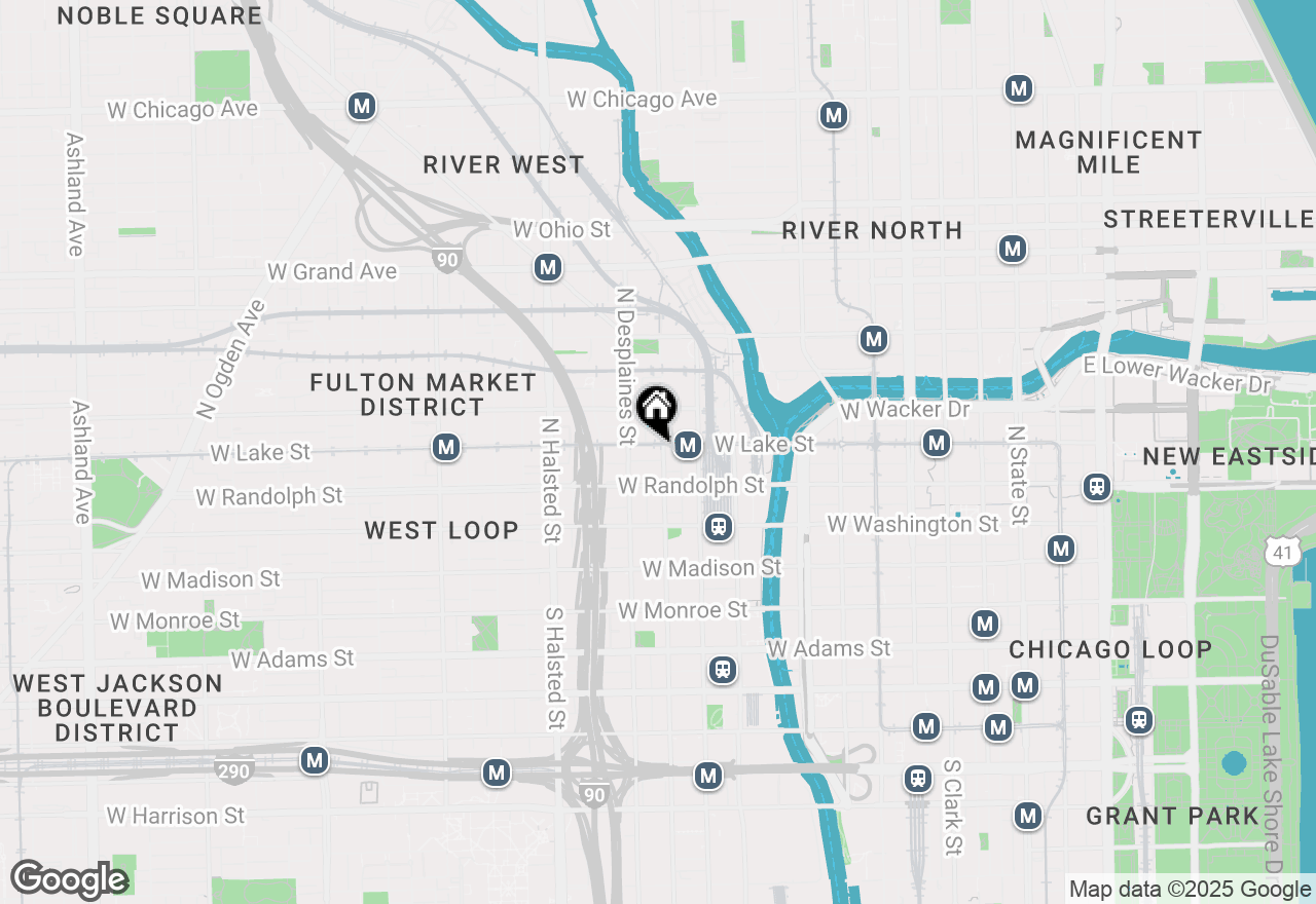 Map of 180 N Jefferson Street #708, Chicago, IL 60661