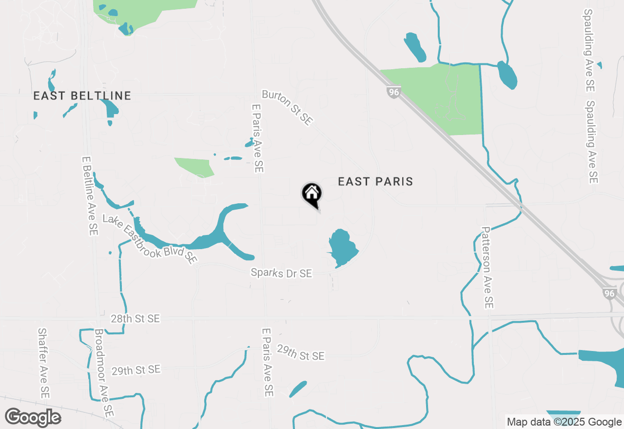 Map of 2420 E Collier Avenue Se, Grand Rapids, MI 49546