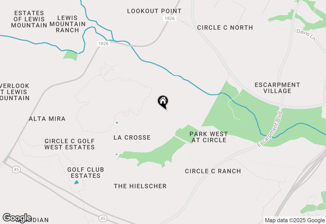 Map of 7517 Seneca Falls Loop, Austin, TX 78739