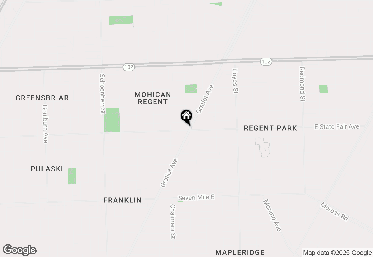 Map of 14895 Gratiot Avenue, Detroit, MI 48205