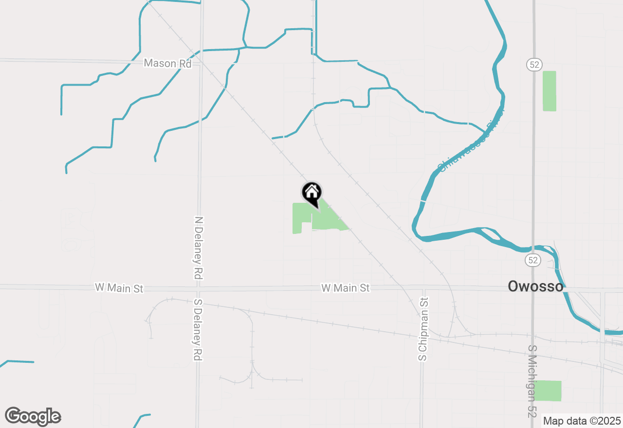 Map of 701 N Chestnut Street, Owosso, MI 48867