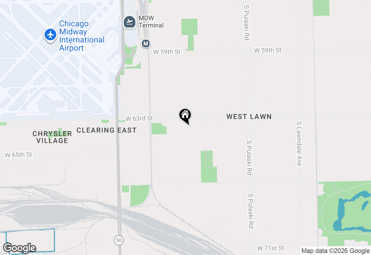 Map of 6335 S Kostner Avenue, Chicago, IL 60629