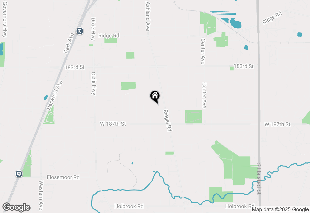 Map of 18548 Lyn Court, Homewood, IL 60430