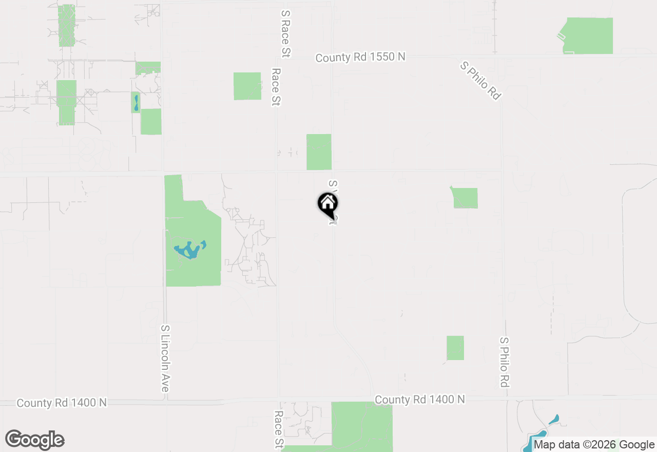 Map of 31 Montclair Road, Urbana, IL 61801