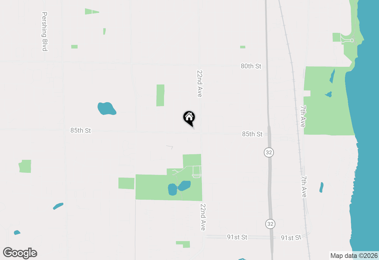 Map of 2304 85th St, Kenosha, WI 53143