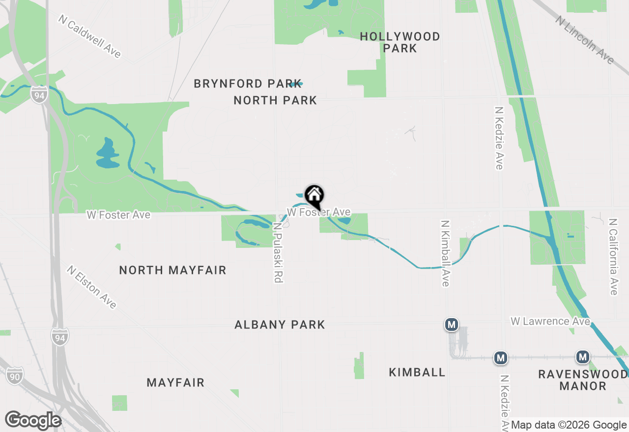 Map of 5150 N Avers Avenue #2W, Chicago, IL 60625