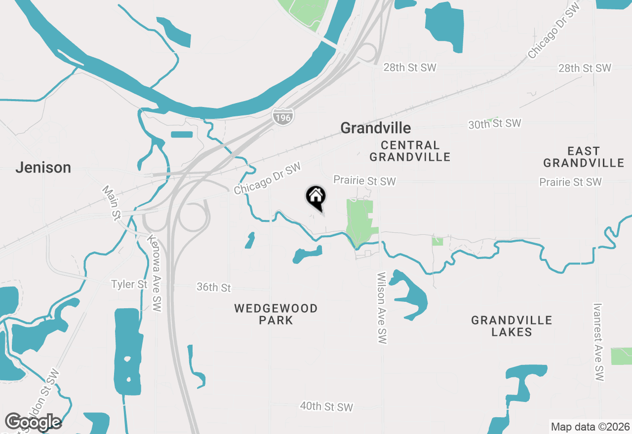 Map of 3364 Chestnut Avenue Sw, Grandville, MI 49418