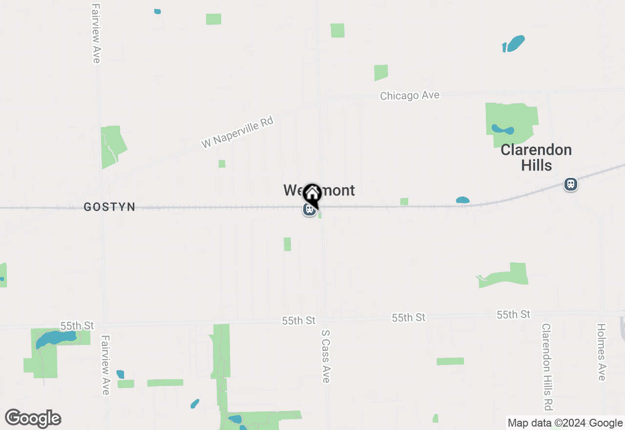 Map of 15 W Quincy Street, Westmont, IL 60559